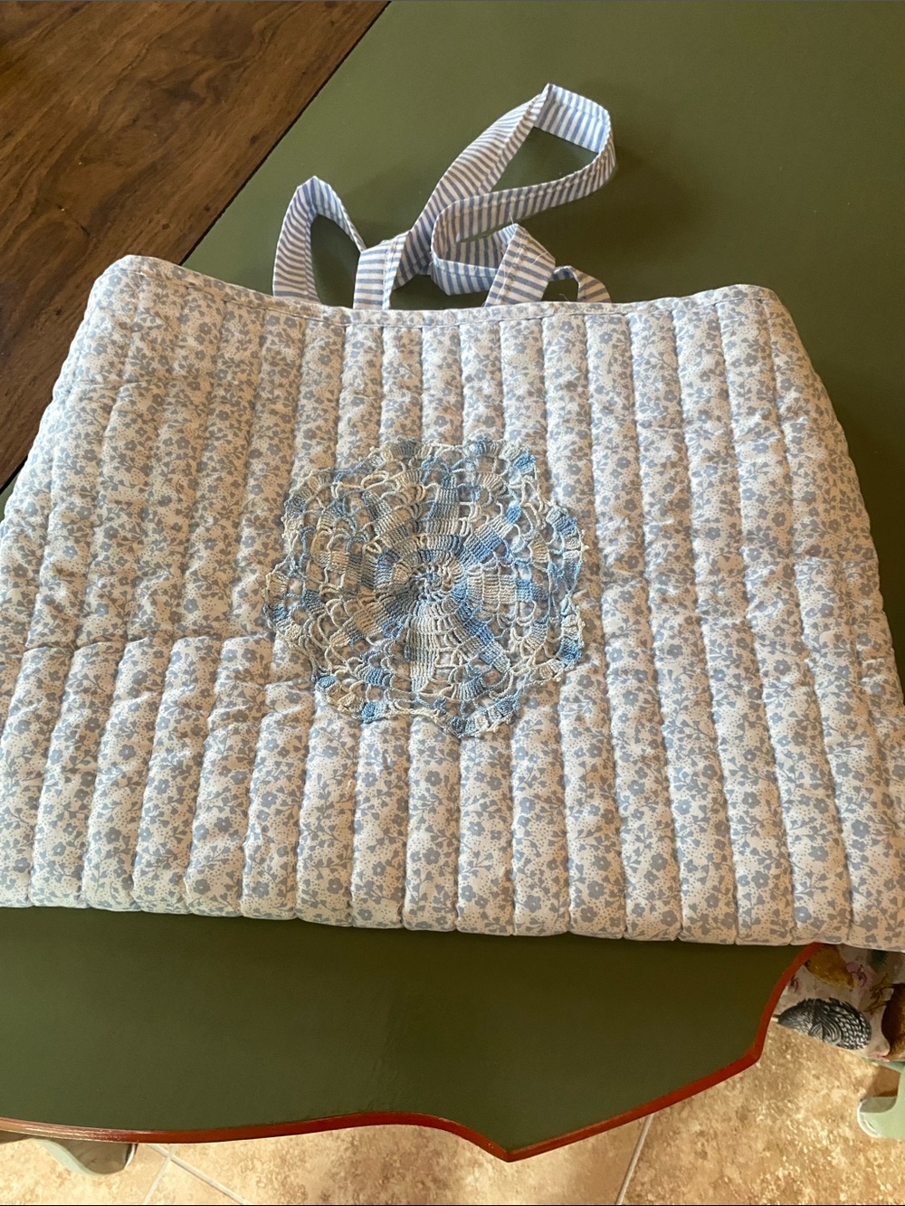 Quilted tote